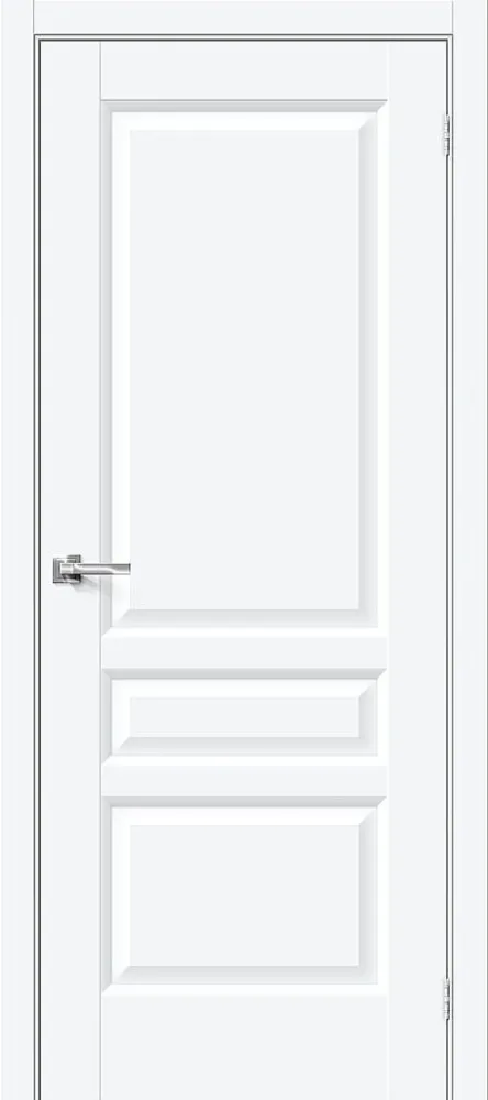 Межкомнатная дверь Неоклассик-34 White Silkwood BR5947